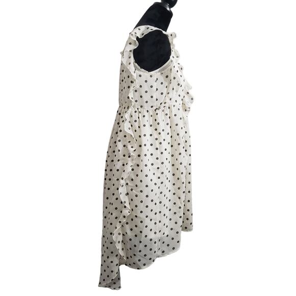 D-SIGNED by DISNEY Polka Dot Ruffle Dress size large (14-16) - Picture 5 of 16